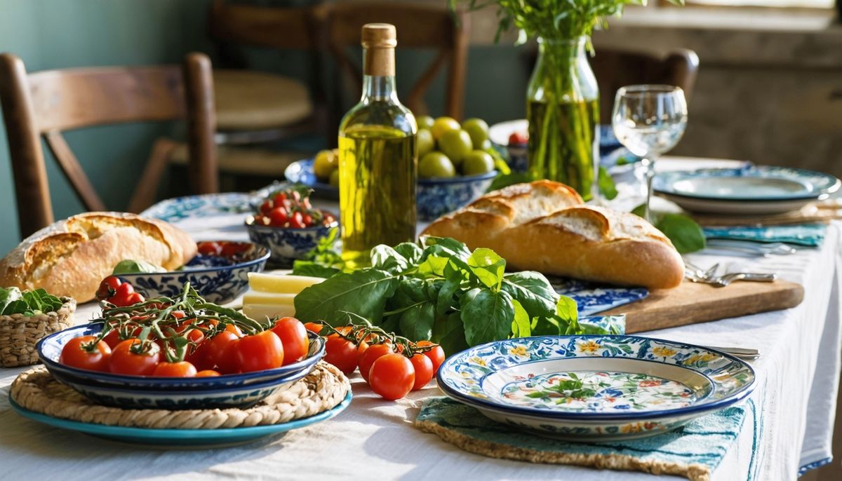 Akdeniz Esintili Sofra Hazırlıkları: Sağlıklı ve Şık Yemek Kültürü