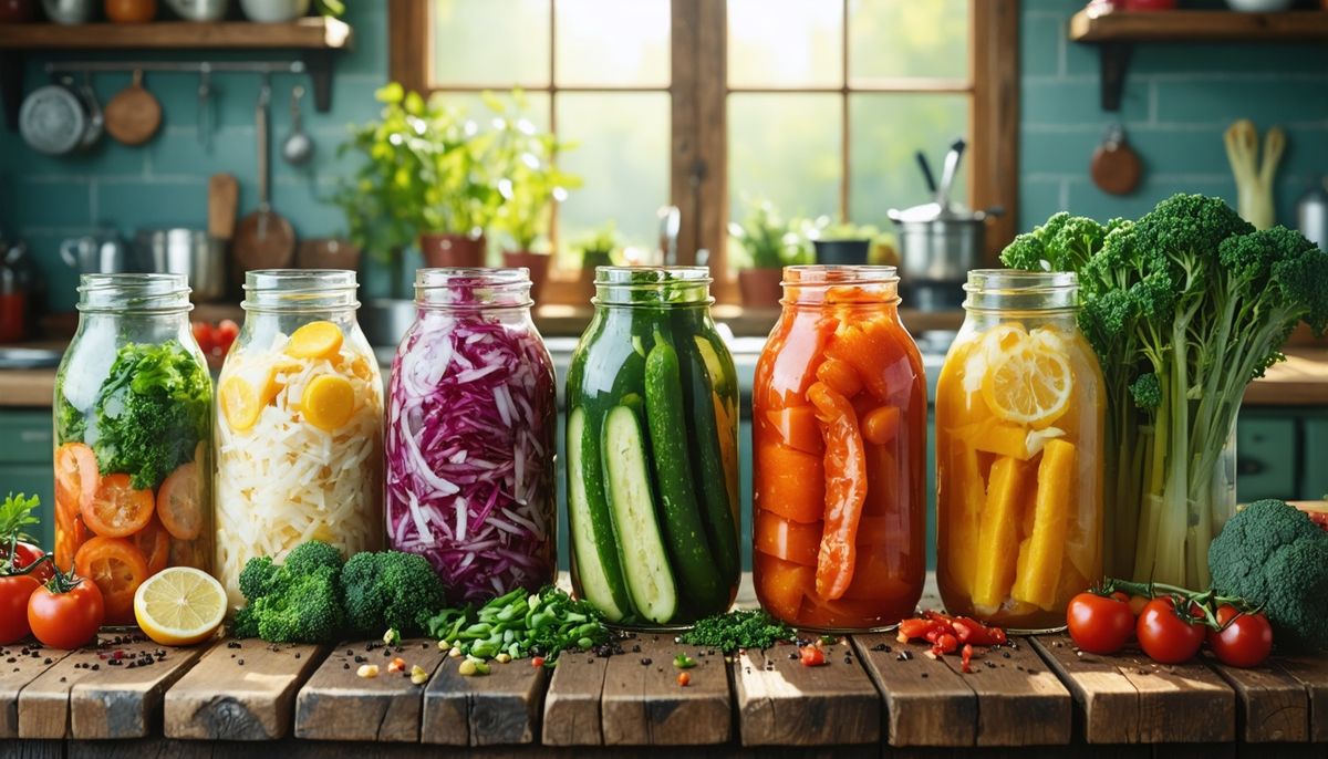 Fermente Gıdalarla Lezzet Katmak: Gelişmiş Tekniklerle Mutfakta Yeni Bir Boyut