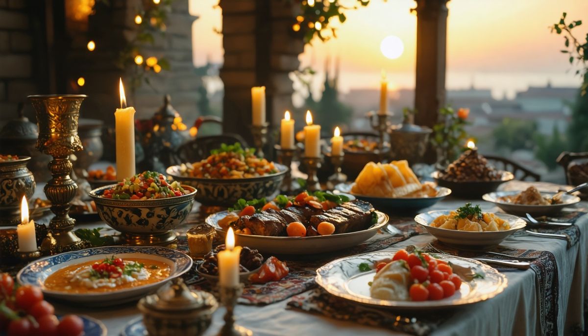 Ramazan'da Geleneksel İftar Yemekleri: Türk Mutfağının Zengin Lezzetleri