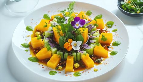 Renklerle Yemek Sanatı: Yaratıcı Sunumda Renk Uyumunun Gücü