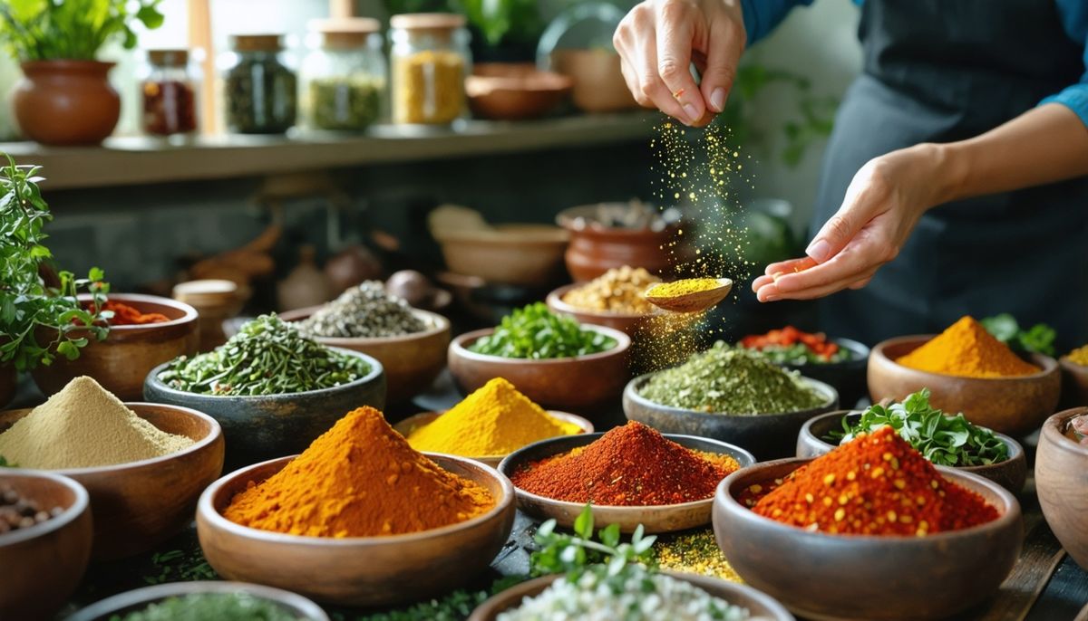 Lezzetin Anahtarı: Baharat Kullanımı ile Evde Yemeklerinizi Şölene Dönüştürün