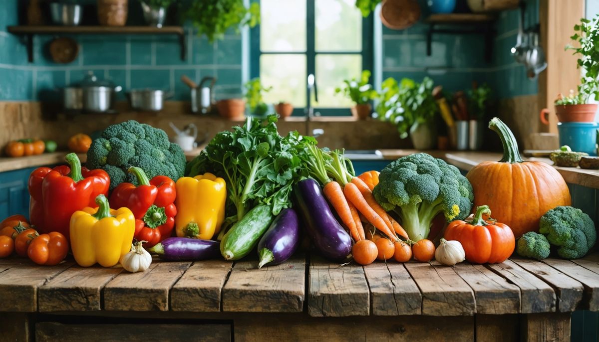 Renkli Sebzelerle Lezzet Patlaması: Yaratıcı Tariflerle Mutfağınıza Renk Katın