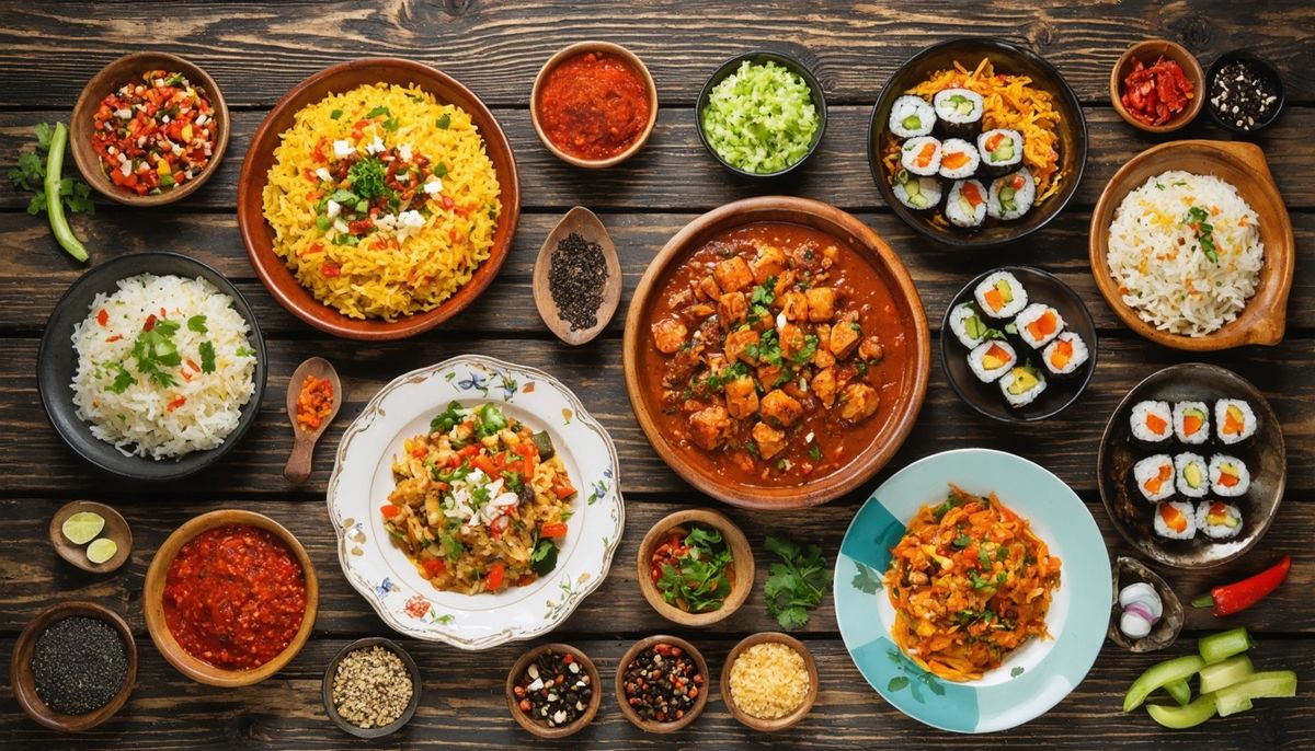 Renkli Dünya Mutfağını Keşfet: Çeşitlilik ve Yemek Kültürleriyle Zenginleşin