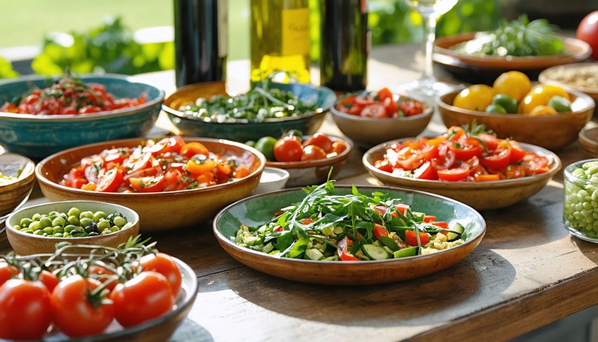 Akdeniz Mutfağının Renkleri: Sağlıklı ve Lezzetli Bir Yolculuk