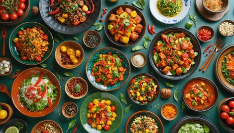 Renkli Tabaklarla Kültür Yolculuğu: Dünya Mutfaklarında Renklerin ve Lezzetlerin