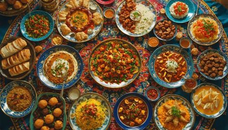 Geleneksel Orta Doğu Lezzetleri: Baharatlar, Mezeler ve Tatlılarla Zenginleşen M