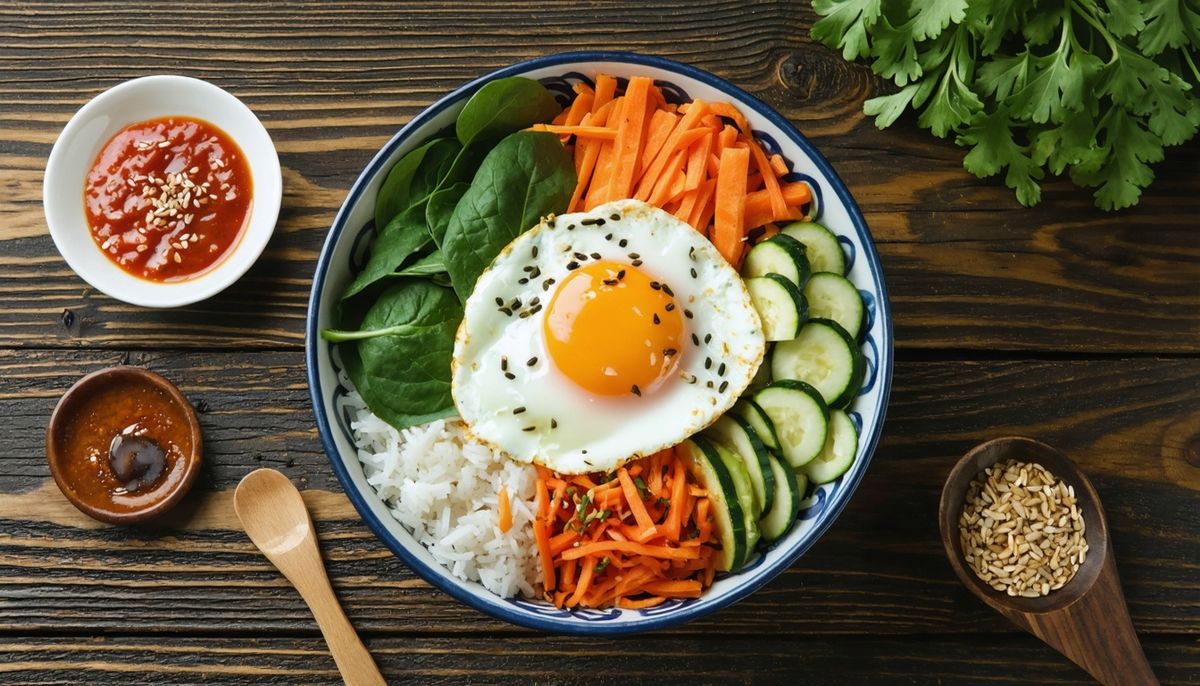 Bibimbap: Evde Kolay Kore Kasesi İçin Tarif, Malzeme Listesi ve Sos Rehberi