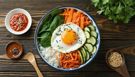 Bibimbap: Evde Kolay Kore Kasesi İçin Tarif, Malzeme Listesi ve Sos Rehberi