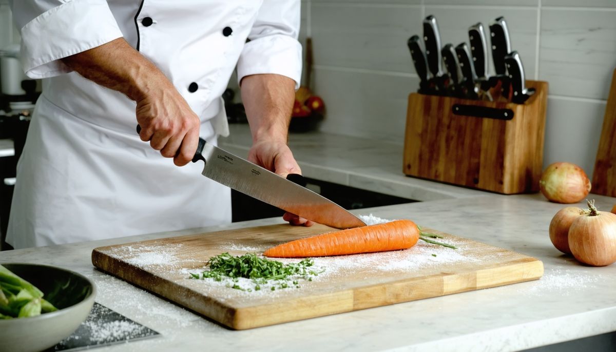 Temel Bıçak Teknikleri: Doğrama, Kesme Açısı ve Güvenlik