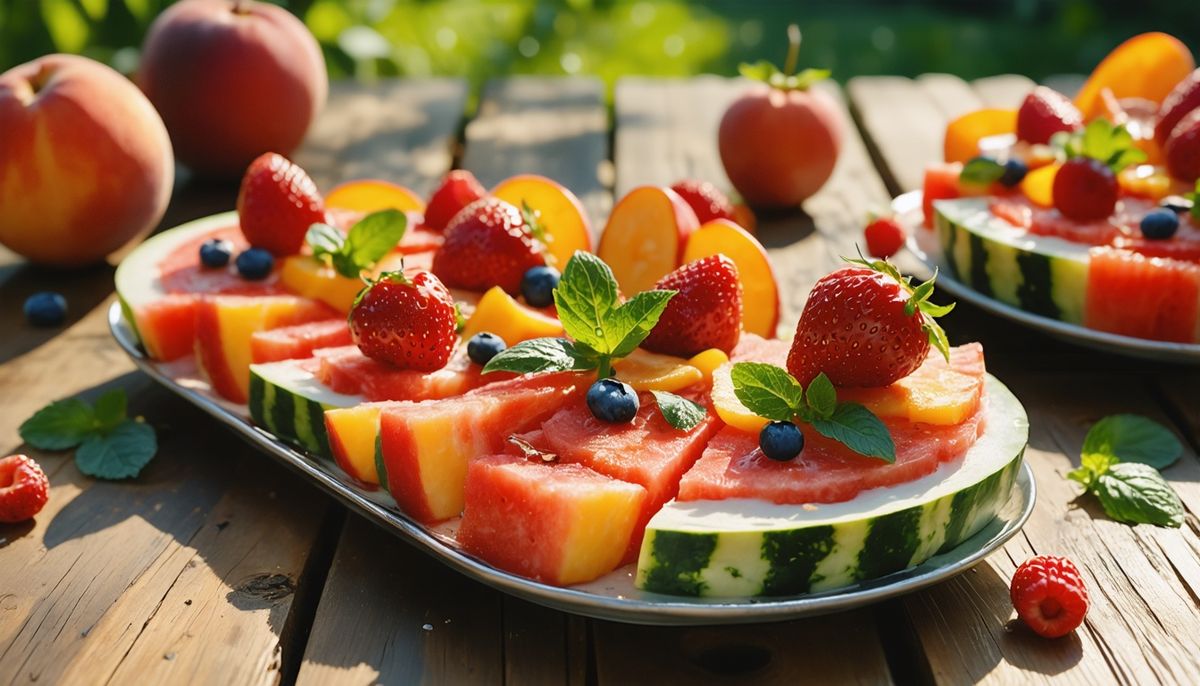 Yaz Meyveleriyle Ferahlatan Tatlar: Sağlıklı ve Lezzetli Tarifler