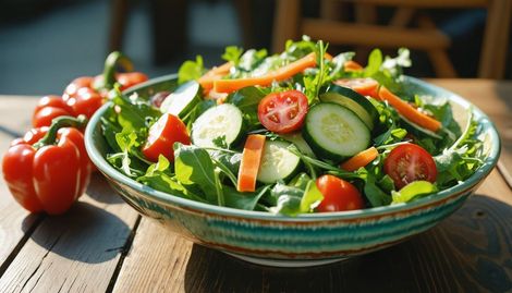 Renkli Sebzelerle Lezzetli Salatalar: Sağlıklı ve Dengeli Tarifler