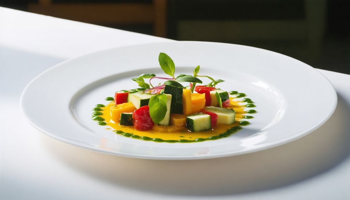 Renk Uyumu ile Yemek Sunumunda Estetik İpuçları ve Sırları