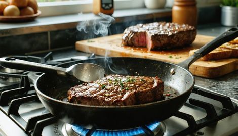 Tavada Et Pişirmenin Temelleri: Isı, Kabuk ve Dinlendirme