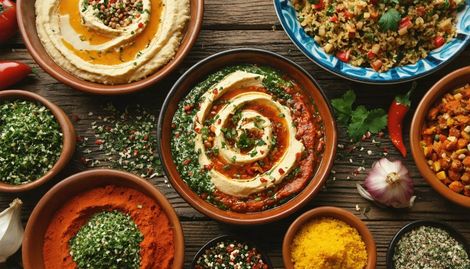 Orta Doğu Mutfağında Efsane Tarifler: Mezeler ve Baharatların Büyüsü