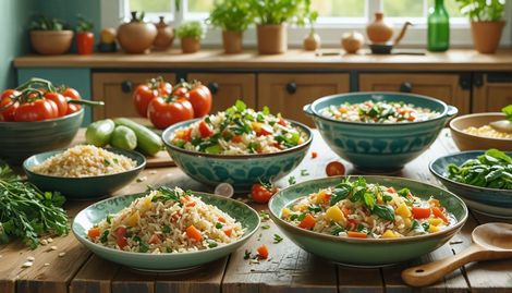 Evde Pratik Tam Tahıllı Yemeklerle Sağlıklı ve Besleyici Tarifler